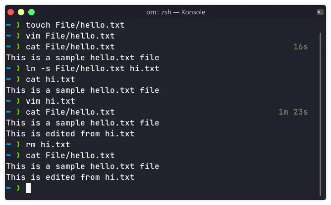 How to create a Symbolic link in Linux